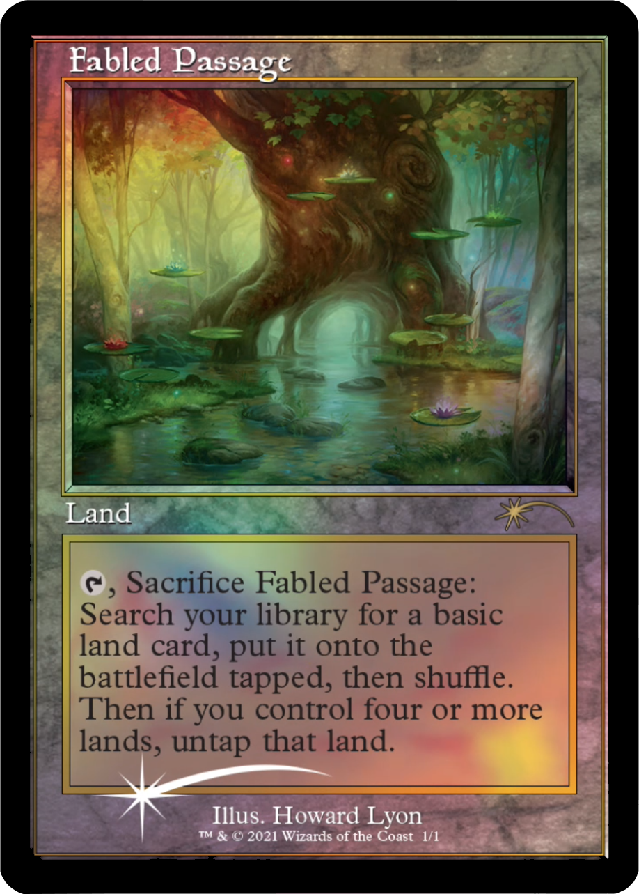 Fabled Passage (Promo) [Wizards Play Network 2021] | Devastation Store