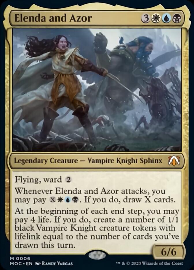 Elenda and Azor [March of the Machine Commander] | Devastation Store