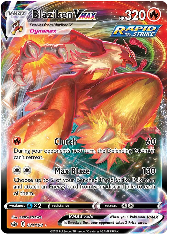 Blaziken VMAX (021/198) [Sword & Shield: Chilling Reign] | Devastation Store