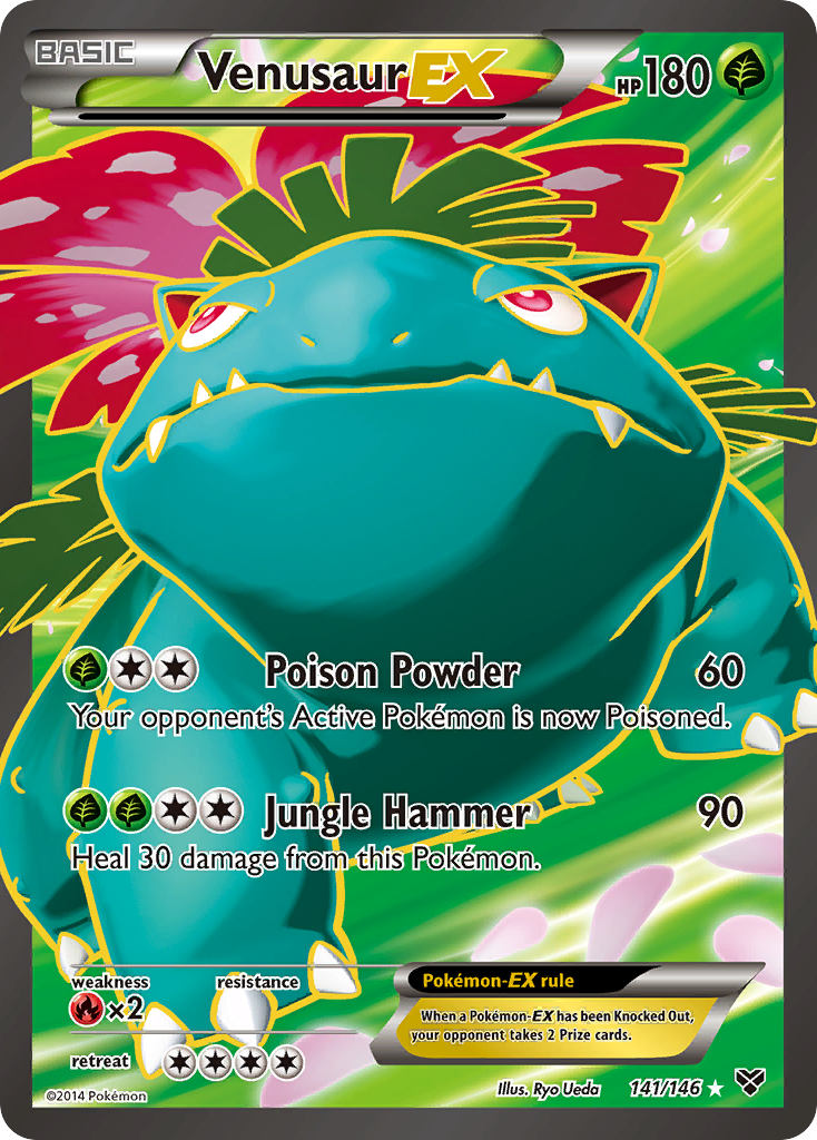 Venusaur EX (141/146) [XY: Base Set] | Devastation Store