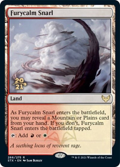 Furycalm Snarl [Strixhaven: School of Mages Prerelease Promos] | Devastation Store