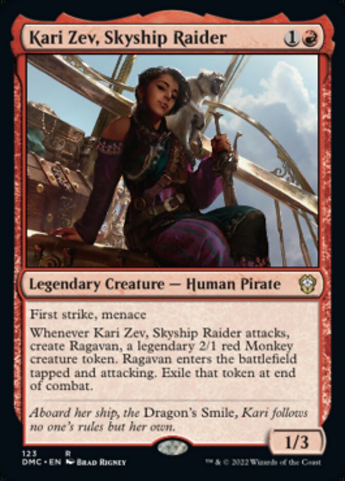 Kari Zev, Skyship Raider [Dominaria United Commander] | Devastation Store