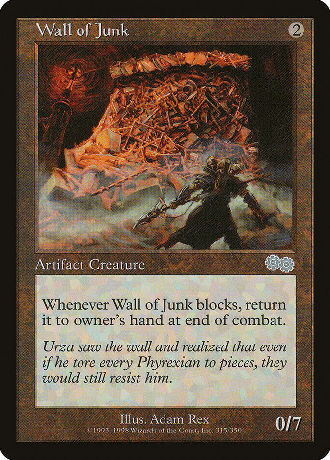 Wall of Junk [Urza's Saga] | Devastation Store