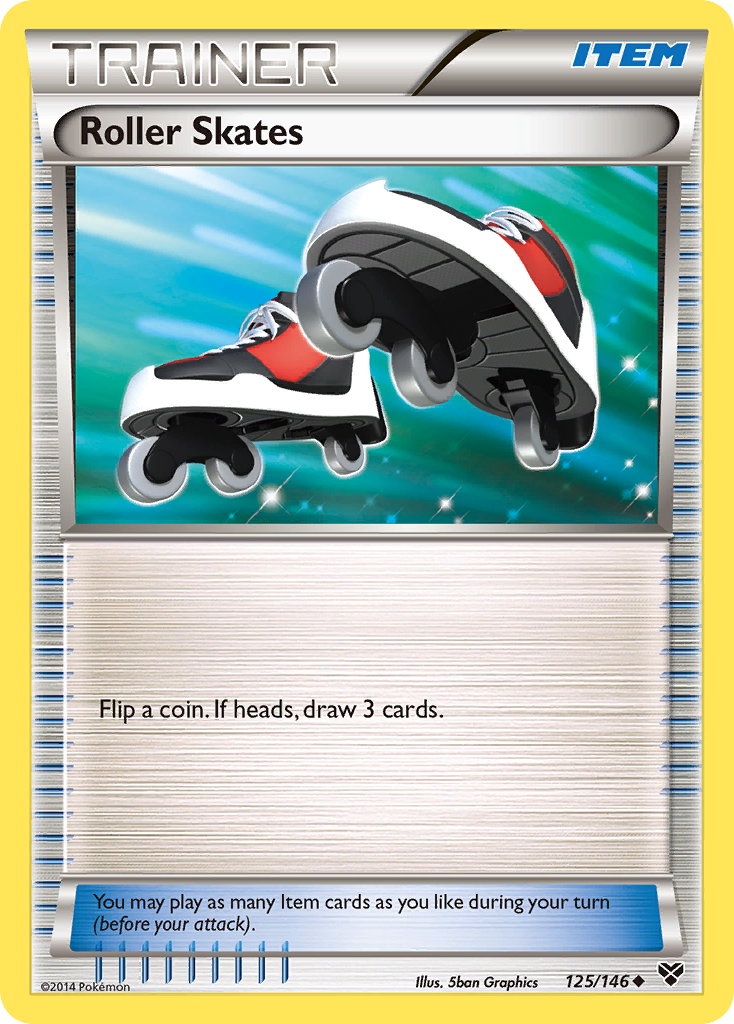 Roller Skates (125/146) [XY: Base Set] | Devastation Store