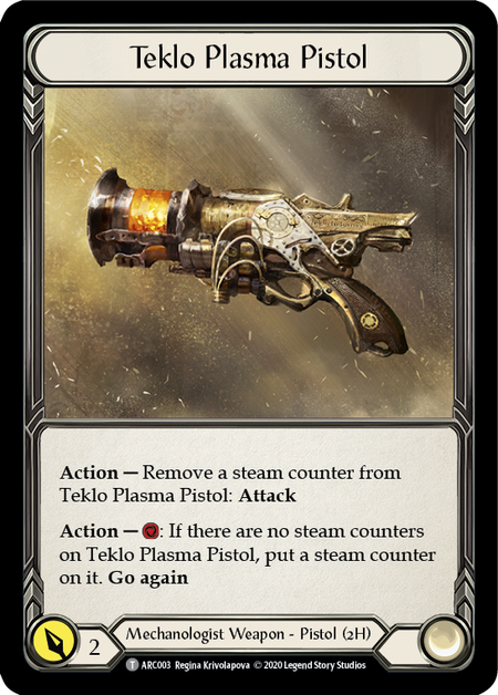 Nebula Blade // Teklo Plasma Pistol [U-ARC077 // U-ARC003] (Arcane Rising Unlimited) | Devastation Store