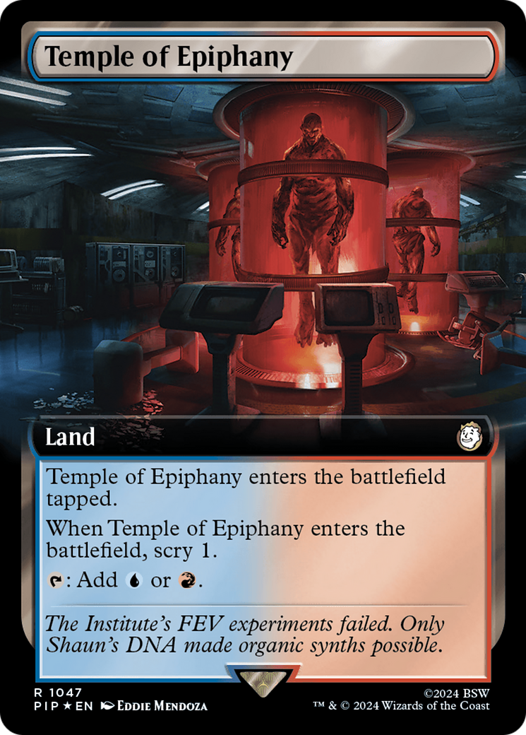 Temple of Epiphany (Extended Art) (Surge Foil) [Fallout] | Devastation Store
