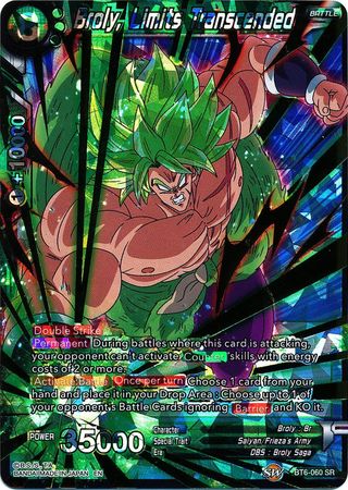 Broly, Limits Transcended [BT6-060] | Devastation Store