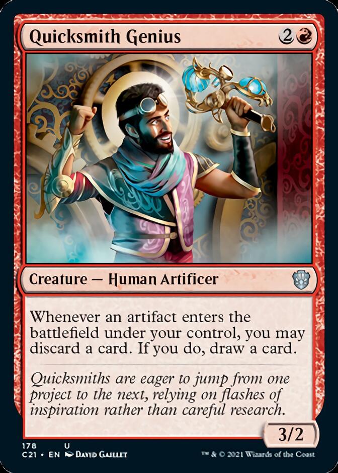 Quicksmith Genius [Commander 2021] | Devastation Store