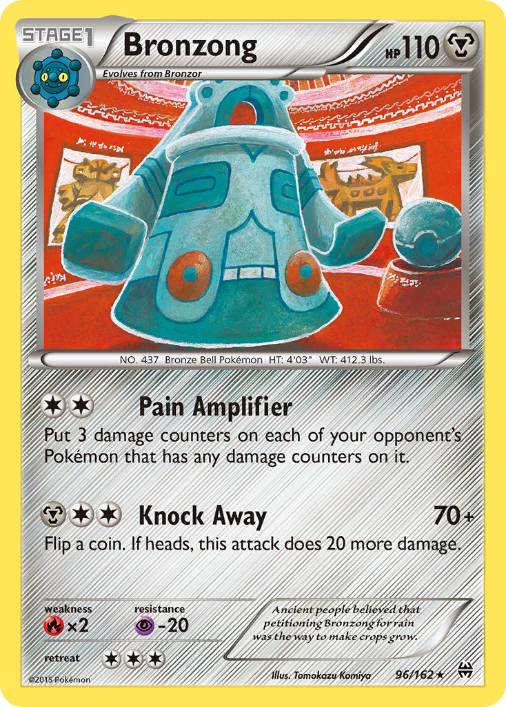 Bronzong (96/162) [XY: BREAKthrough] | Devastation Store