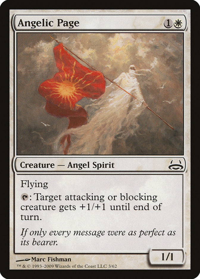 Angelic Page [Duel Decks: Divine vs. Demonic] | Devastation Store