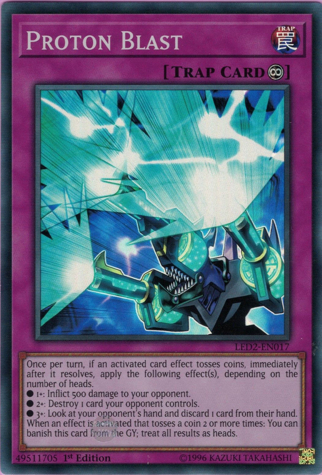 Proton Blast [LED2-EN017] Super Rare | Devastation Store