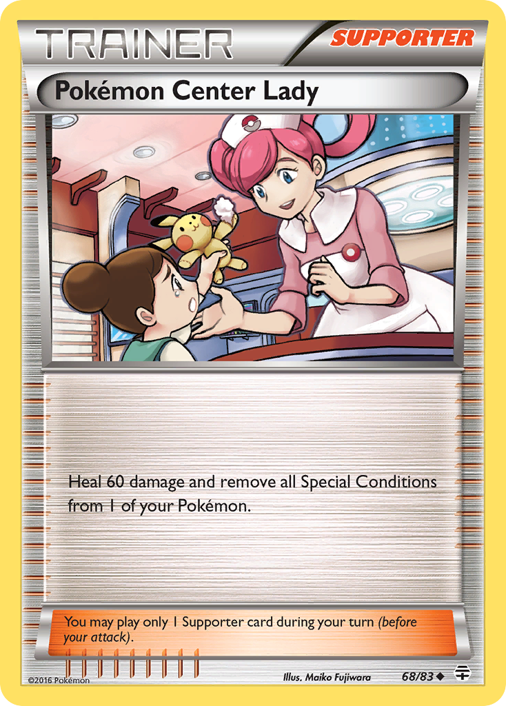 Pokemon Center Lady (68/83) [XY: Generations] | Devastation Store