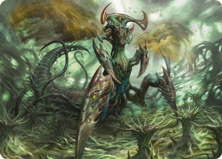 Zopandrel, Hunger Dominus Art Card [Phyrexia: All Will Be One Art Series] | Devastation Store