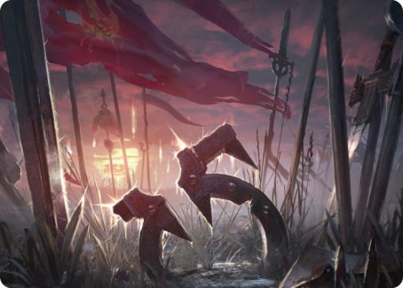 Field of Ruin Art Card [Innistrad: Midnight Hunt Art Series] | Devastation Store