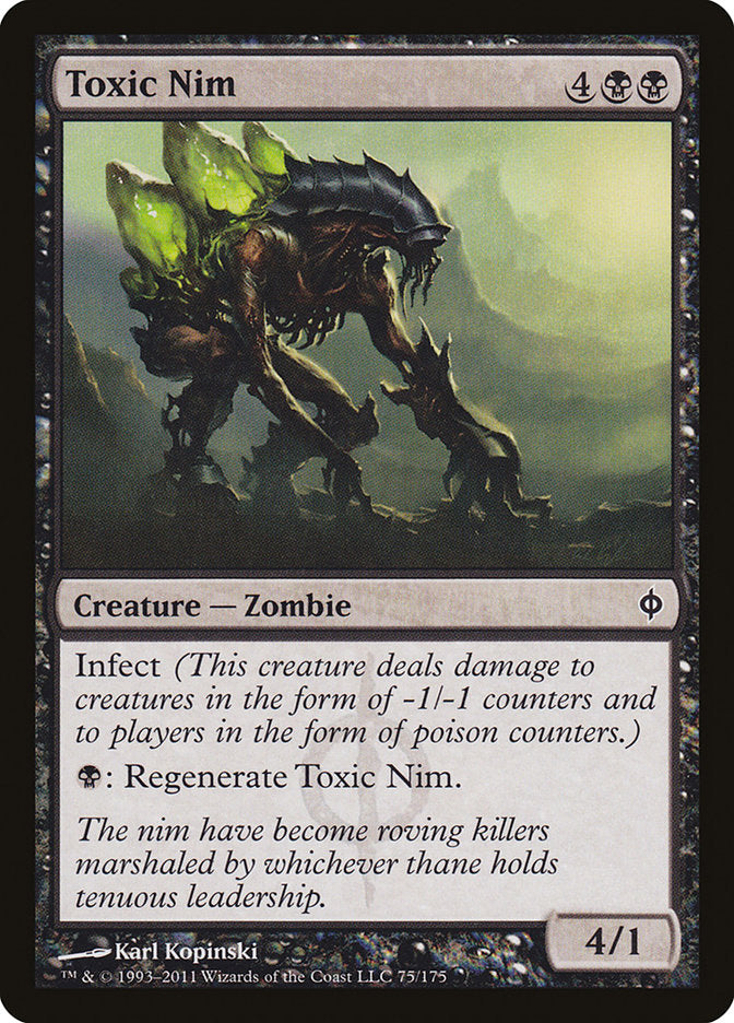 Toxic Nim [New Phyrexia] - Devastation Store | Devastation Store