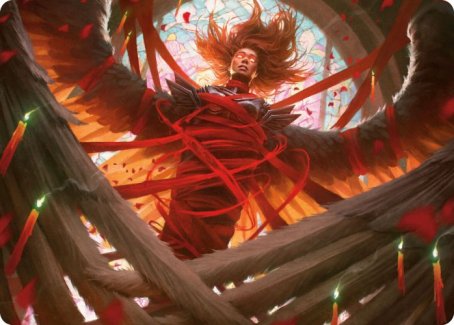 Sigarda's Imprisonment Art Card [Innistrad: Crimson Vow Art Series] | Devastation Store
