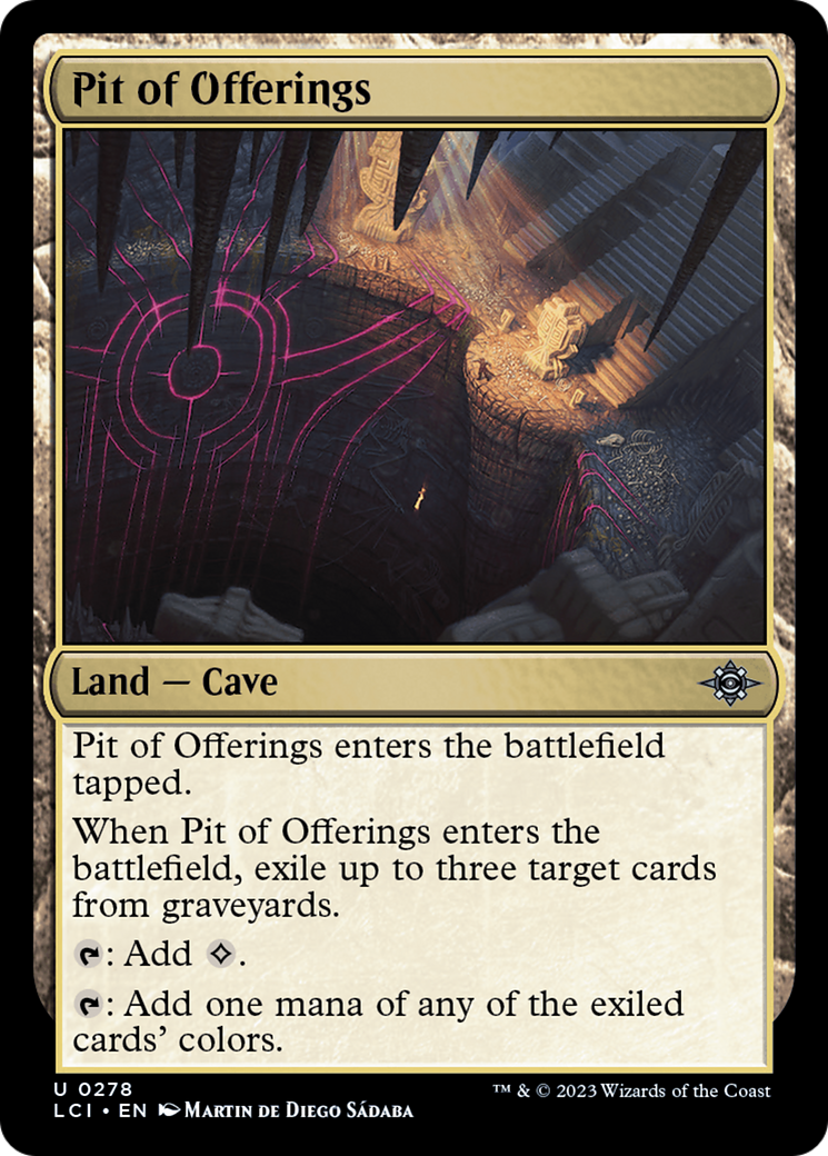 Pit of Offerings [The Lost Caverns of Ixalan] | Devastation Store