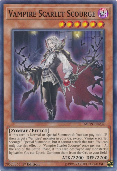 Vampire Scarlet Scourge [MP19-EN237] Common | Devastation Store