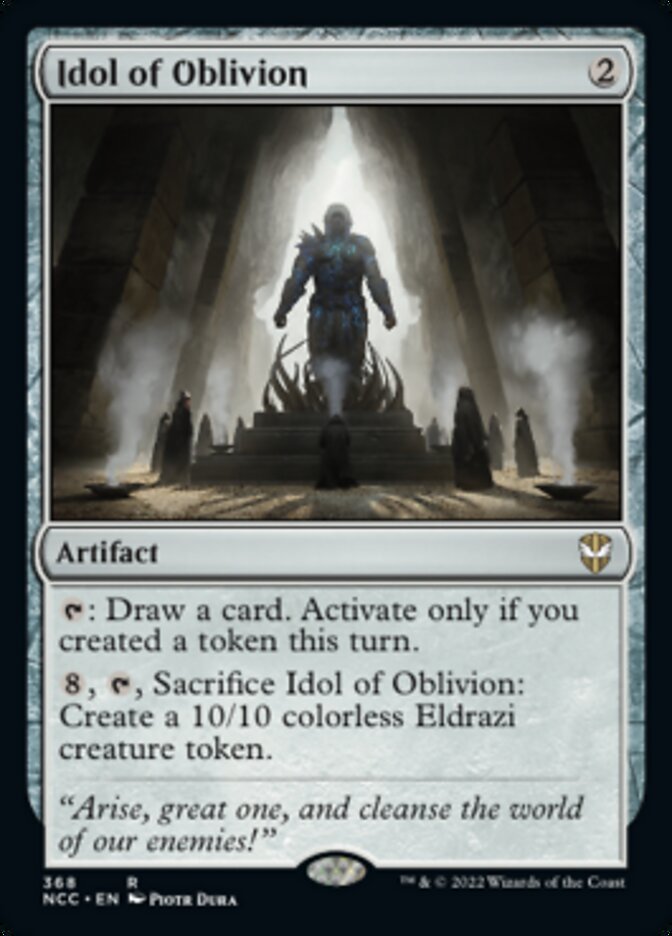 Idol of Oblivion [Streets of New Capenna Commander] | Devastation Store