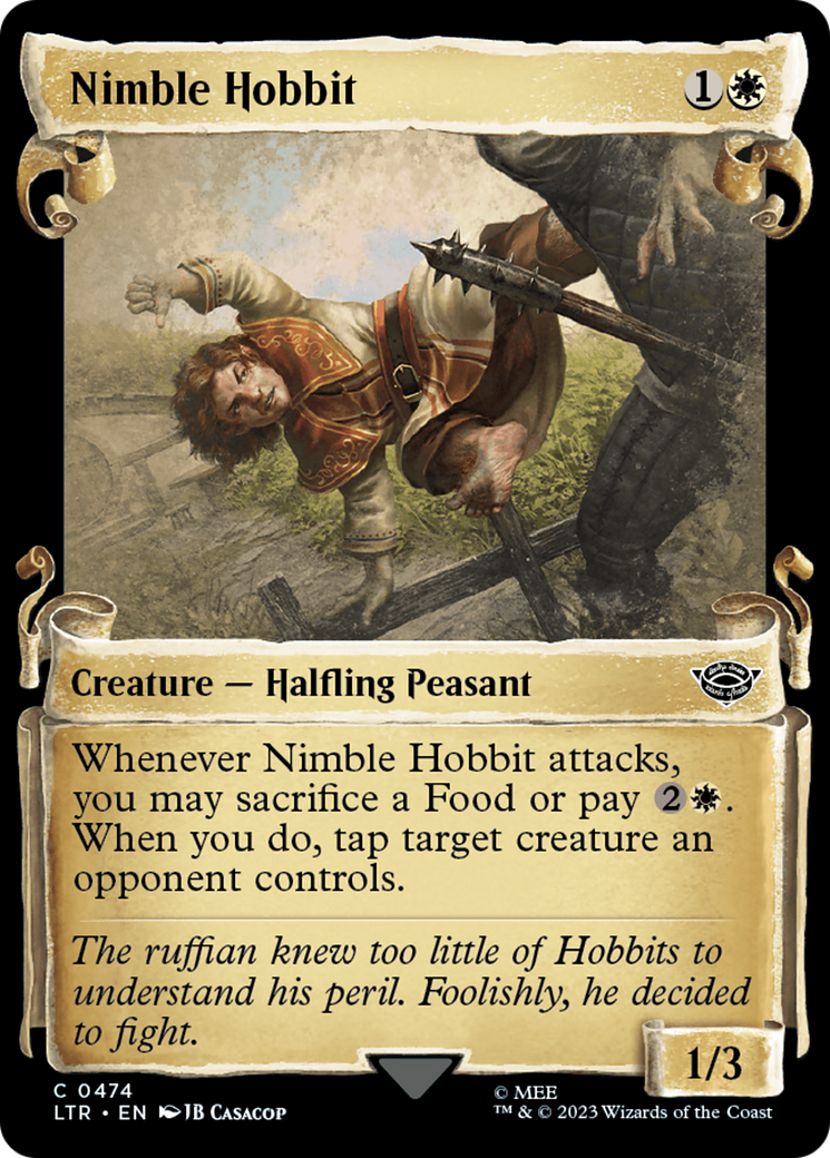 Nimble Hobbit [The Lord of the Rings: Tales of Middle-Earth Showcase Scrolls] | Devastation Store