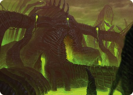 The Dross Pits Art Card [Phyrexia: All Will Be One Art Series] | Devastation Store