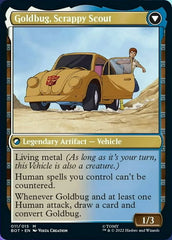 Goldbug, Humanity's Ally // Goldbug, Scrappy Scout [Transformers] | Devastation Store