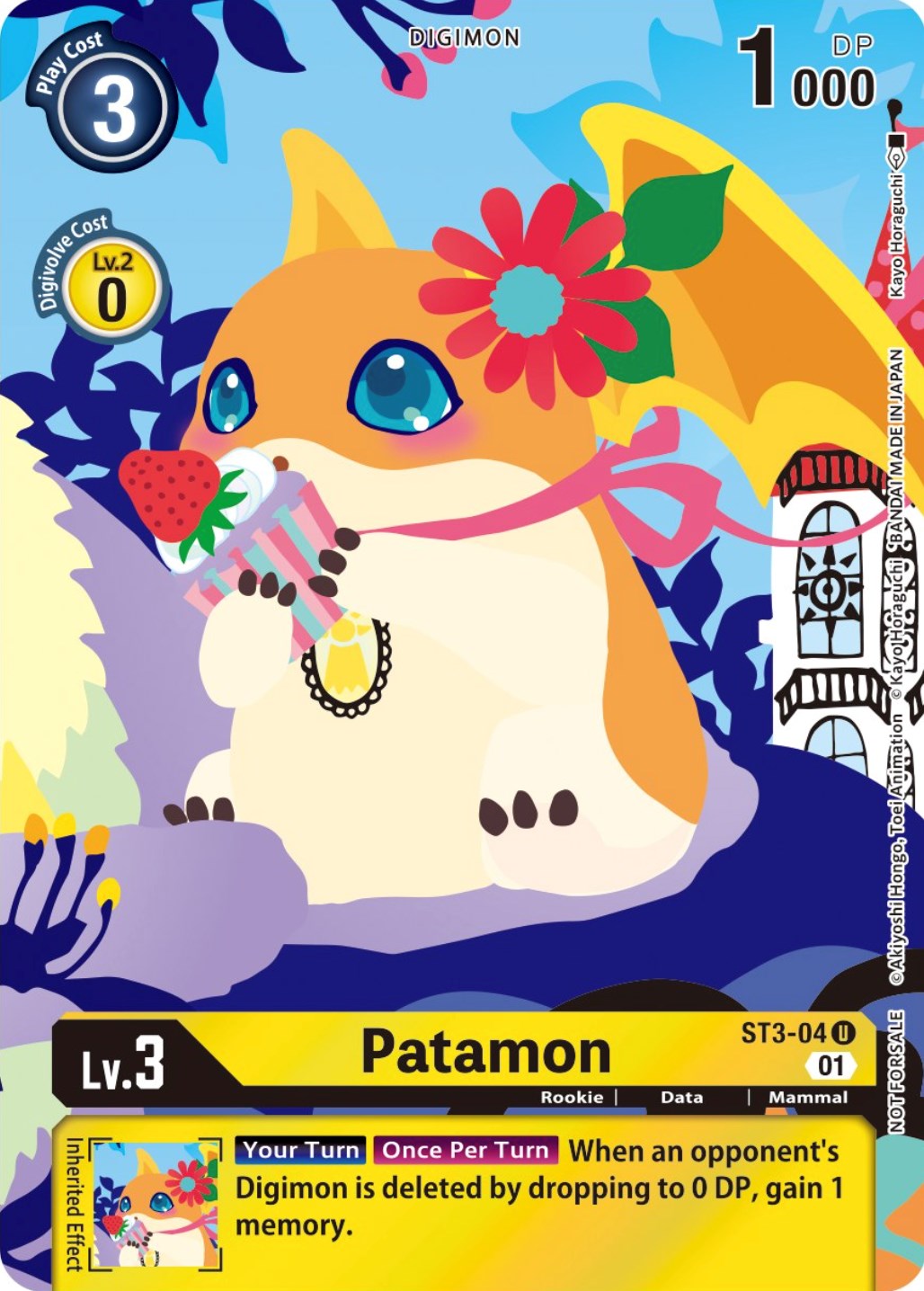 Patamon [ST3-04] (Tamer's Card Set 2 Floral Fun) [Starter Deck: Heaven's Yellow Promos] | Devastation Store