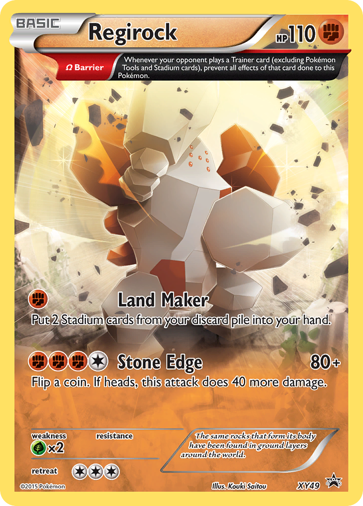 Regirock (XY49) [XY: Black Star Promos] | Devastation Store