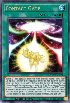 Contact Gate (Sneak Peek) [CYHO-ENSP1] Ultra Rare | Devastation Store