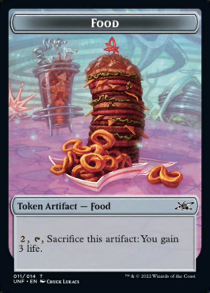 Food (011) Token [Unfinity Tokens] | Devastation Store