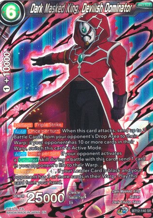 Dark Masked King, Devilish Dominator [BT12-140] | Devastation Store