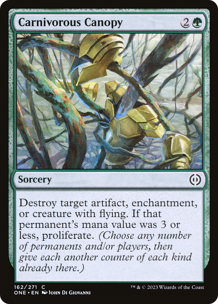 Carnivorous Canopy [Phyrexia: All Will Be One] | Devastation Store