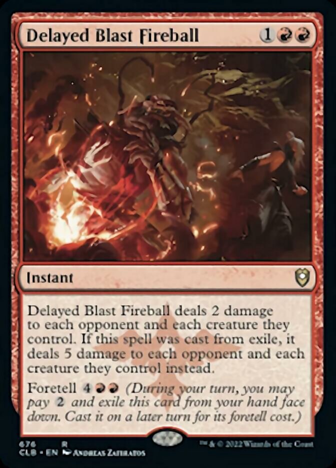 Delayed Blast Fireball [Commander Legends: Battle for Baldur's Gate] | Devastation Store