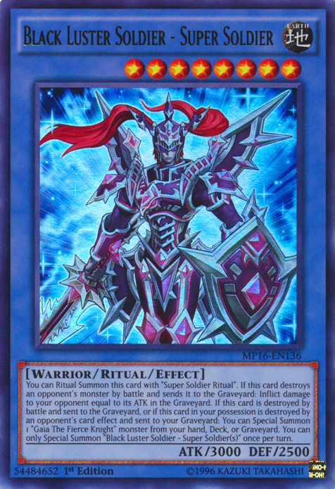 Black Luster Soldier - Super Soldier [MP16-EN136] Ultra Rare | Devastation Store