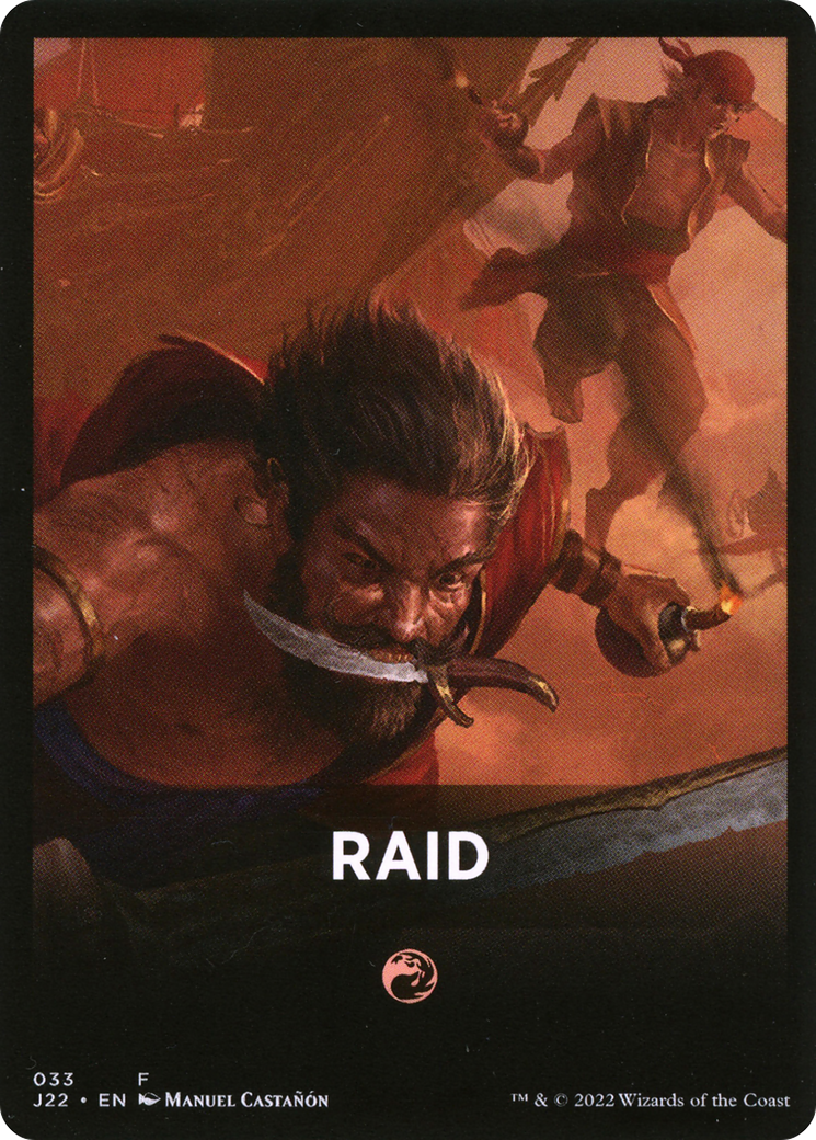 Raid Theme Card [Jumpstart 2022 Front Cards] | Devastation Store
