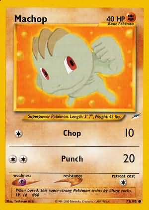 Machop (73/105) [Neo Destiny Unlimited] | Devastation Store