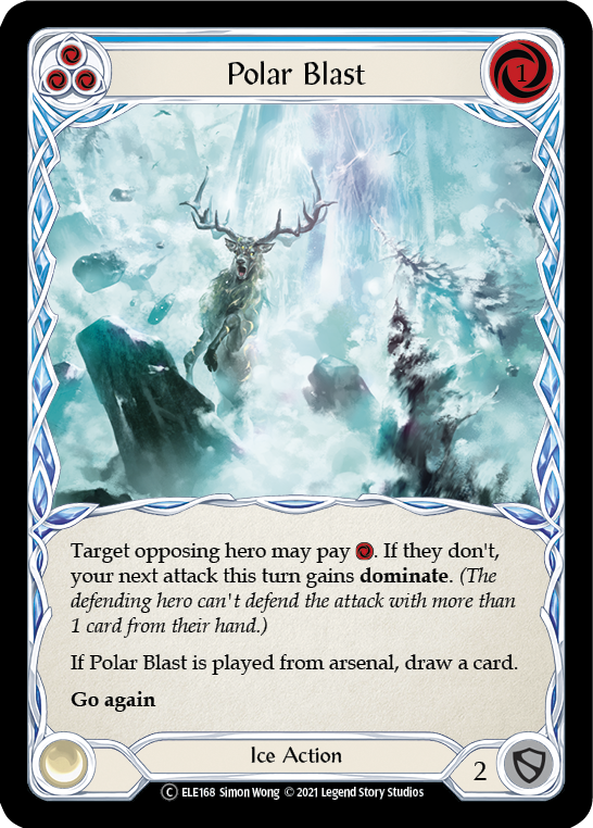 Polar Blast (Blue) [U-ELE168] Unlimited Normal | Devastation Store
