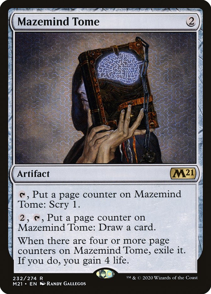 Mazemind Tome [Core Set 2021] | Devastation Store