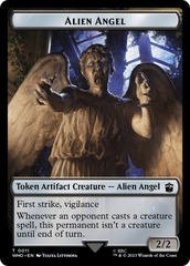 Alien Angel // Food (0025) Double-Sided Token [Doctor Who Tokens] | Devastation Store