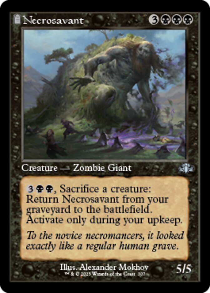 Necrosavant (Retro) [Dominaria Remastered] | Devastation Store