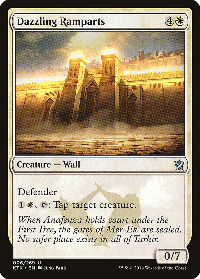 Dazzling Ramparts [Khans of Tarkir] | Devastation Store