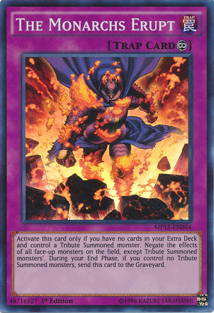 The Monarchs Erupt [MP15-EN044] Super Rare | Devastation Store