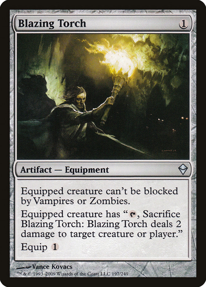 Blazing Torch [Zendikar] - Devastation Store | Devastation Store