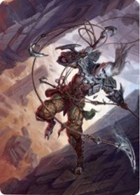 Akiri, Fearless Voyager Art Card [Zendikar Rising Art Series] | Devastation Store