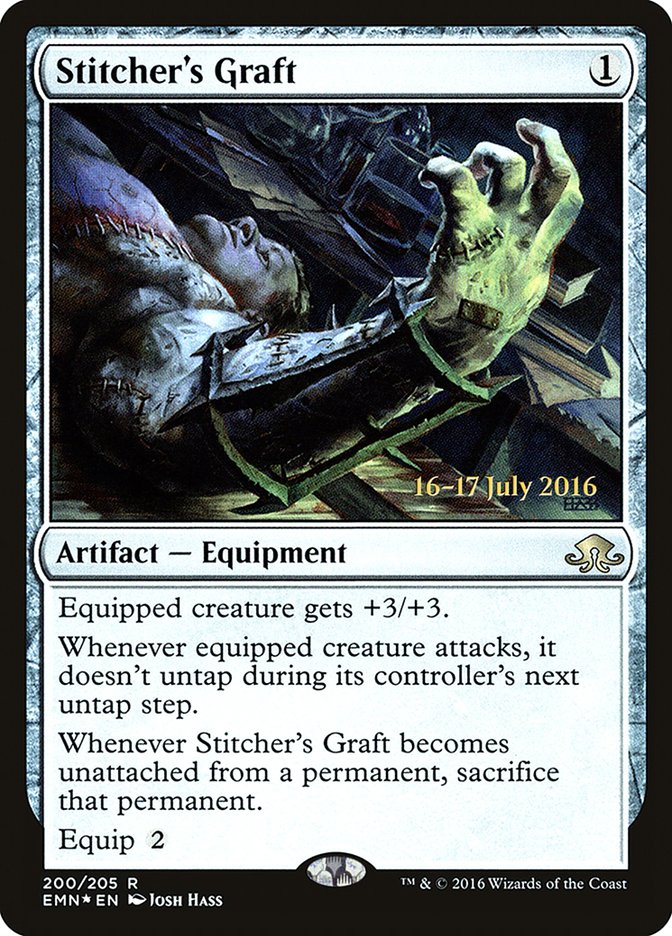 Stitcher's Graft  [Eldritch Moon Prerelease Promos] - Devastation Store | Devastation Store