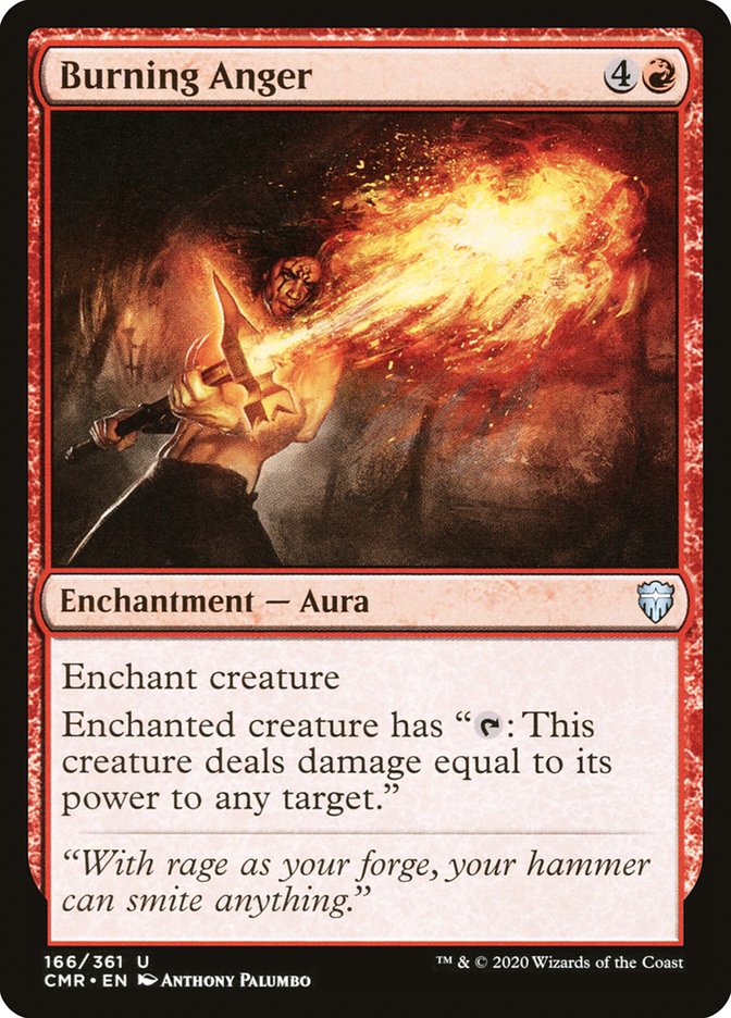 Burning Anger [Commander Legends] | Devastation Store