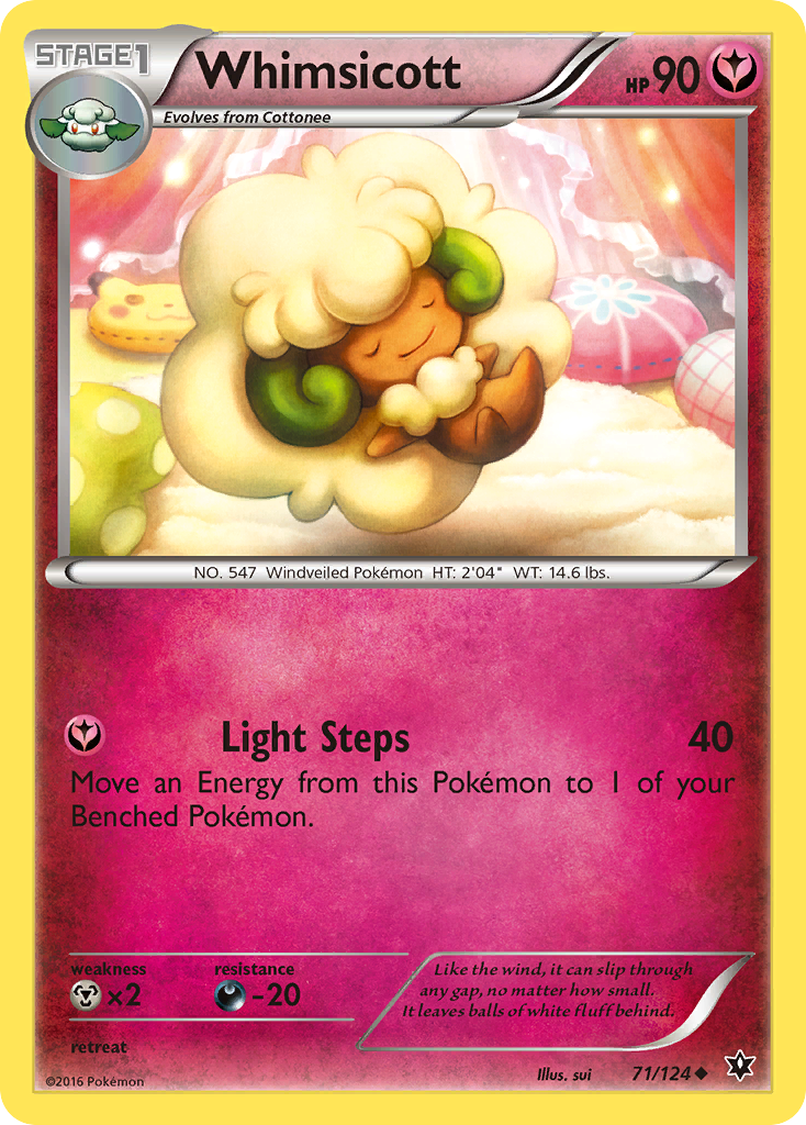 Whimsicott (71/124) [XY: Fates Collide] | Devastation Store