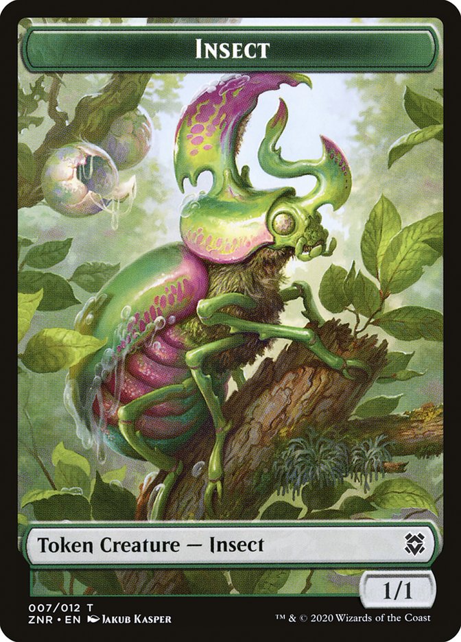 Insect [Zendikar Rising Tokens] | Devastation Store