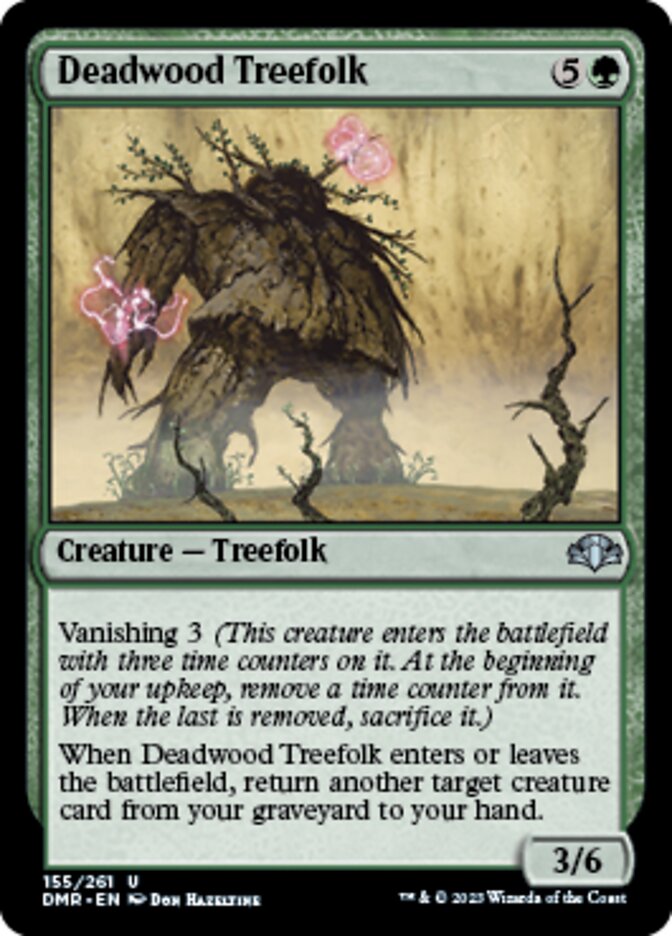 Deadwood Treefolk [Dominaria Remastered] | Devastation Store