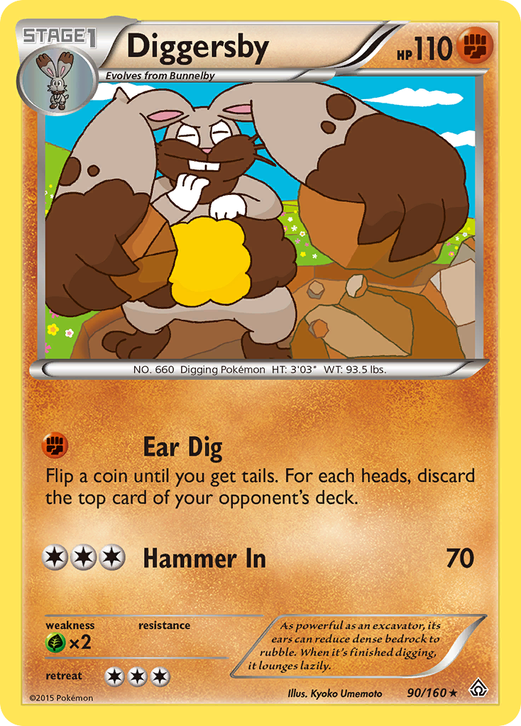 Diggersby (90/160) [XY: Primal Clash] | Devastation Store